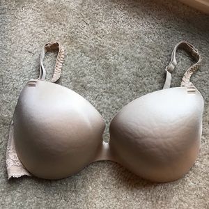 🎉🤩 Aerie Jacklyn Padded Nude Bra 34D